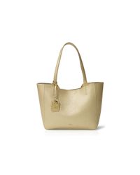 Pink Pony | Gold Lauren Acadia Tote | Lyst