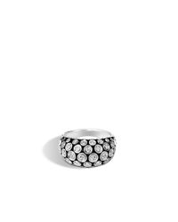 John Hardy | Metallic Dot Dome Ring | Lyst