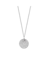 Monica Vinader | Metallic Ava Disc Pendant | Lyst