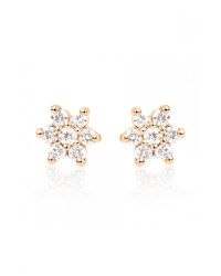 Ginette NY | Metallic Diamond Star Stud Earrings | Lyst