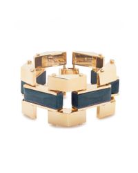 Lele Sadoughi | Metallic Sandbar Bracelet In Starry Night | Lyst