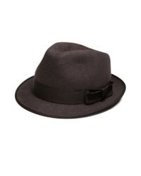 Paul Smith | Brown Wool Fedora for Men | Lyst