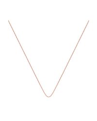 Monica Vinader | Pink Fine Chain 17"/43cm With Adjuster | Lyst