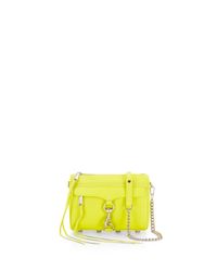 Rebecca Minkoff | Yellow Mini Crosby Crossbody | Lyst