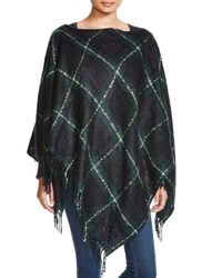 Ralph Lauren | Green Lauren Tartan Poncho | Lyst