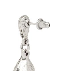 Philippe Audibert | Metallic 'donna' Tear Drop Crystal Earrings | Lyst