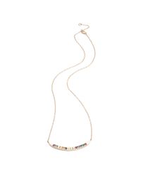 Lulu Frost | Multicolor Code 10kt 'always And Forever' Necklace | Lyst