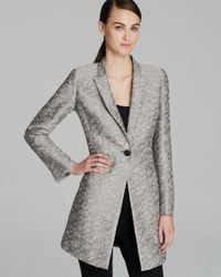 Lafayette 148 New York | Gray Blaine Tweed Jacket | Lyst
