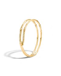 John Hardy | Metallic Bamboo Hook Bracelet | Lyst
