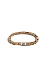 John Hardy | Brown Classic Chain Small Chain Bracelet for Men | Lyst