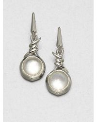 Stephen Webster | Metallic Clear Quartz and Sterling Silver Earrings | Lyst
