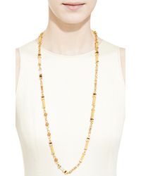 Eddie Borgo | Orange Plinth Necklace | Lyst