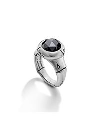 John Hardy | Metallic Small Round Ring | Lyst