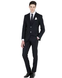 Corneliani | Blue Super 160's Wool Nanotechnology Suit for Men | Lyst