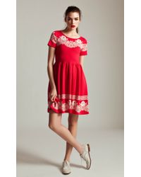 Alice By Temperley | Red Wisp Dress | Lyst