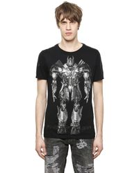 Philipp Plein | Black 'rebellion' T-shirt for Men | Lyst