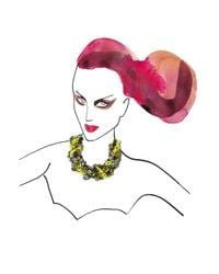 Fenton | Yellow Bondage Choker | Lyst