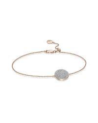 Monica Vinader | Pink Ava Disc Bracelet | Lyst