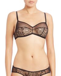 Araks | Black Ilona Floral Lace Bralette | Lyst