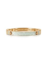 Michael Kors - Pink Pave Hinge Women's Bangle - Lyst