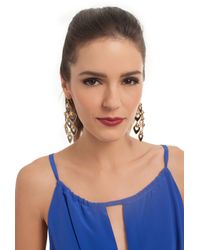 Trina Turk | Black Chandelier Earring | Lyst