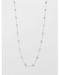 Ippolita | Metallic Glamazon Sterling Silver Mini Ball Station Necklace | Lyst