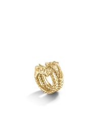 John Hardy | Metallic Legends Naga Coil Ring | Lyst