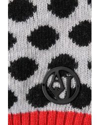 Armani Jeans | Red Wool Blend Hat | Lyst