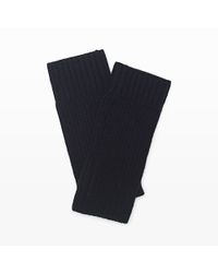 Club Monaco | Black Lena Cashmere Waffle Glove | Lyst