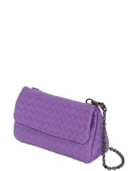 Bottega Veneta | Purple Small Intrecciato Nappa Leather Bag | Lyst