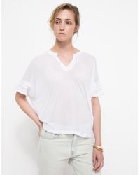 Which We Want | White Ana Tee | Lyst