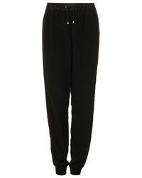 black joggers topshop