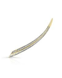 Anne Sisteron - Metallic 14kt Yellow Gold Diamond Talon Earrings - Lyst