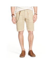 Denim & Supply Ralph Lauren | Beige Slim-fit Cotton Utility Short for Men | Lyst