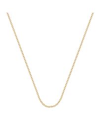 Monica Vinader | Metallic Rolo Chain 18"/46cm | Lyst