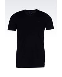 Armani Jeans | Black Print T-shirt for Men | Lyst