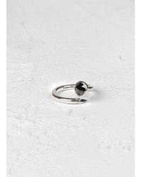 John Varvatos | Metallic Casted Black Diamond Ring for Men | Lyst
