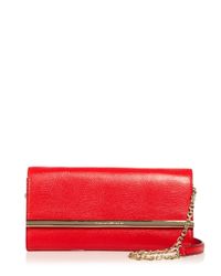 Diane von Furstenberg | Red Clutch - Voyage After 6 | Lyst