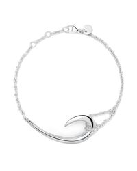 Shaun Leane | Metallic Silver Hook Bracelet | Lyst
