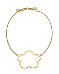 Marc By Marc Jacobs | Metallic Daisy Window Pendant Necklace | Lyst