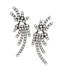 DANNIJO | Metallic Willis Crystal Ear Jacket & Button Earrings Set | Lyst
