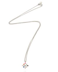 Nektar De Stagni | White Color Spike Pendant | Lyst