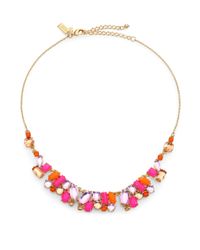 kate spade new york | Pink Tokyo City Necklace | Lyst