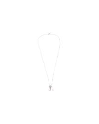 McQ | Metallic Razor Blade Pendant | Lyst