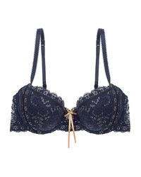 Elle Macpherson | Blue Medina Contour Balconnet Bra | Lyst