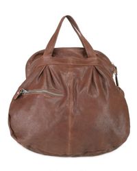 Sissi Rossi | Black Gathered Shoulder Bag | Lyst