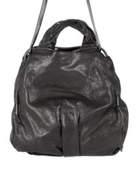 De Couture | Black Gold Chain Calf Loose Shoulder Bag | Lyst