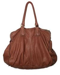 Sissi Rossi | Brown Washed Bufalo Tote | Lyst