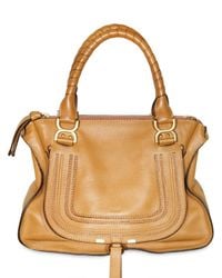 Chloé | Brown Marcie Top Handle | Lyst