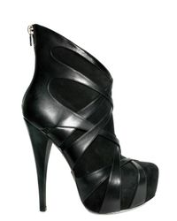 Alejandro Ingelmo | Black 140mm Criss Cross Ankle Boots | Lyst